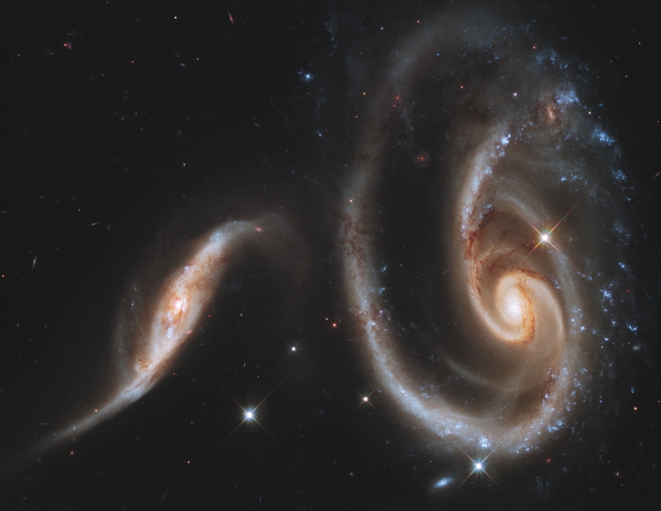 Colliding-galaxies